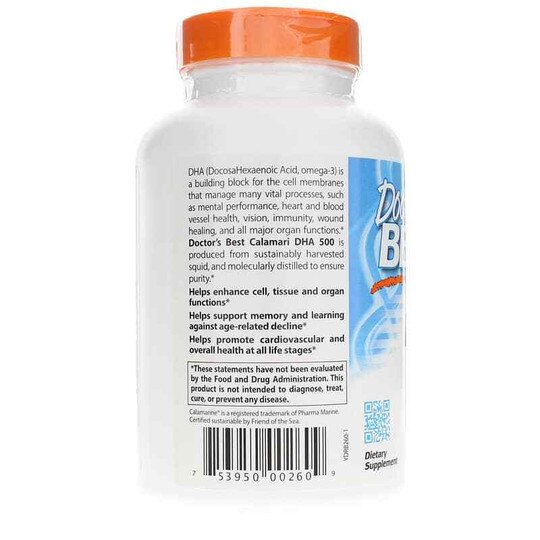Calamari DHA 500 Mg, DRB